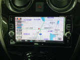 日産純正メモリーナビ。DVD再生など出来る人気機種です!!