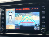 【パノラミックビューモニター】専用のカメラにより、上から見下ろしたような視点で360度クルマの周囲を確認することができます☆死角部分も確認しやすく、狭い場所での切り返しや駐車もスムーズに行えます。