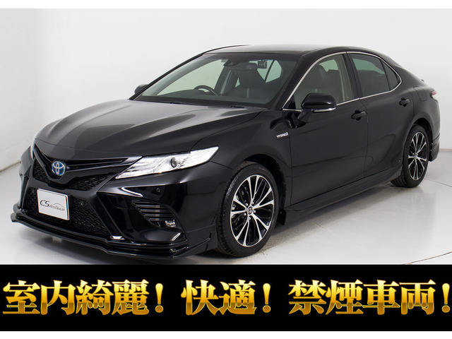 カムリ 2.5 WS レザーパッケージ フルエアロ 黒本革 禁煙車 プリクラ
