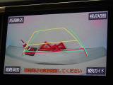 バックガイドモニターを装備しています、車庫入れもラクラクです。