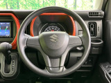 ステアリングも使用感が少なく、きれいな状態となっております♪