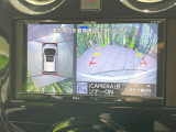 【アラウンドビューモニター】専用のカメラにより、上から見下ろしたような視点で360度クルマの周囲を確認することができます☆死角部分も確認しやすく、狭い場所での切り返しや駐車もスムーズに行えます。