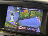 【アラウンドビューモニター】専用のカメラにより、上から見下ろしたような視点で360度クルマの周囲を確認することができます☆死角部分も確認しやすく、狭い場所での切り返しや駐車もスムーズに行えます。