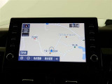 9インチのディスプレイオーディオ装着です。スマホとの通信で様々なサービスが楽しめます。TV視聴にも対応しています。