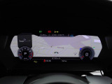 必要に応じてメーター内に地図や車両のインフォメーションなどを切り替え表示できるバーチャルコクピット