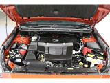エンジンルームもきれいにクリーニング済みです。水平対向エンジンの力強い加速を体感してください。