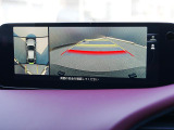 360&deg;ビューモニターを搭載しています。コーナーセンサーと合せてお使いいただくことで、安全、安心にお車の取り回しを行っていただけます。