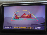 バックガイドモニターを装備しています、車庫入れもラクラクです。