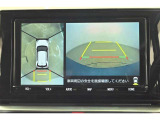 専用のカメラにより、上から見下ろしたような視点で360度クルマの周囲を確認することができます☆縦列駐車や幅寄せ時に活躍してくれます