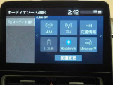 ブルートゥース接続でハンズフリー通話が可能です。ミラーキャストも可能