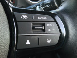 ハンドル右側にはクルーズコントロールのスイッチが装備され運転中の操作も安心して行えます!