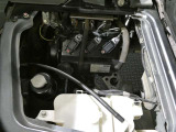 エンジンルームもキレイに仕上げてあります。もちろん整備も済みですのでご安心してお乗りいただけます