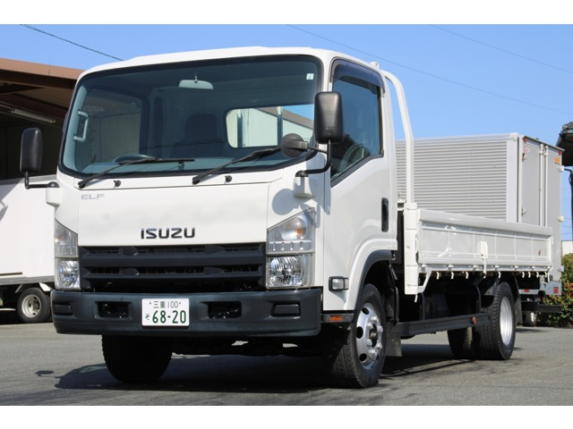 エルフ 平ボディ-2t ワイドロング 4WD 全低床