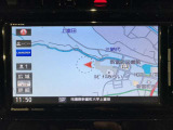 ナビ付きだから知らない土地の運転も安心です。