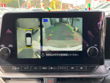 【アラウンドビューモニター】ー空から見下ろしているかのような映像で駐車をアシスト!これでバック駐車も安心ですね♪♪