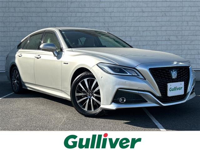 クラウン ハイブリッド 2.5 S Cパッケージ 本革シート 修復歴無し