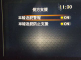 【車線逸脱防止支援システム+車線逸脱警報】 警告音とともにブレーキを制御することで車両をもとの車線内に戻すような力を短時間発生させ、クルマを車線内に戻すようドライバーのステアリング操作をアシストします