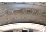 165/55R15    車両装着タイヤサイズです。 タイヤのご相談も石川トヨペットカローラにお任せください