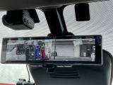 インテリジェントスマートルームミラー 後席の乗車時やお荷物などで後方確認ができない場合は後方確認専用カメラでくっきり!安心ですね!