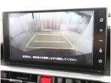 バックガイドモニターで、後方を確認しながら安心して駐車することができます。運転初心者も熟練者も必須の機能ですよ!