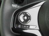 便利なステアリングリモコンです。