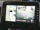 アラウンドビューモニター付き!車両を真上から見ているような映像で車庫入れも安心!!