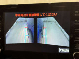 サイドモニターがあれば、見えにくい側方下部も確認可能できます。
