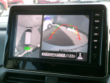 ナビ画面アラウンドビューモニター付、安心安全、全方向、上から見えます。運転が苦手な方安心です。