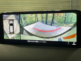 【360&deg;ビューモニター】専用のカメラにより、上から見下ろしたような視点で360度クルマの周囲を確認することができます☆死角部分も確認しやすく、狭い場所での切り返しや駐車もスムーズに行えます。