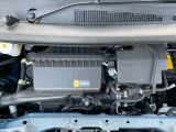 綺麗に整備されたエンジンルーム