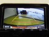 バックガイドモニターで、後方を確認しながら安心して駐車することができます。運転初心者も熟練者も必須の機能ですよ!