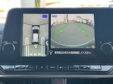 フロント・サイド・バックカメラに切り替えが可能で見えにくい死角をサポート!