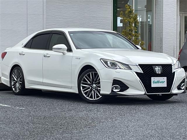 クラウンアスリート ハイブリッド 2.5 G 本革シート 修復歴無し