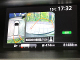【アラウンドビューモニター】専用のカメラにより、上から見下ろしたような視点で360度クルマの周囲を確認することができます☆死角部分も確認しやすく、狭い場所での切り返しや駐車もスムーズに行えます。
