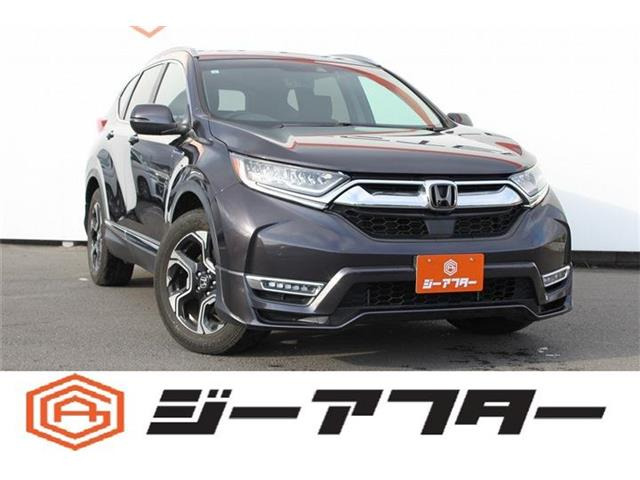 CR-V2.0 ハイブリッド EX マスターピース禁煙車 サンルーフ 黒革シート 純正ナビ