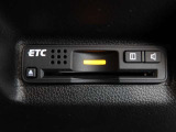 ETC車載器付きです。高速道路の料金所もスムーズに通過できます。