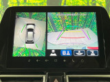 【全方位モニター用カメラ】専用のカメラにより、上から見下ろしたような視点で360度クルマの周囲を確認することができます☆死角部分も確認しやすく、狭い場所での切り返しや駐車もスムーズに行えます。