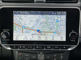 日産純正のナビになります。