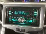 【オーディオ機能】CDプレーヤーを装備♪もちろんFM/AMラジオもお聞きいただけますよ♪