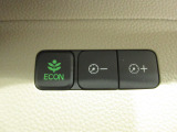 省燃費モードの切り替えができるスイッチです♪低燃費なエコ運転を、車が自動的に制御します。