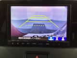 バックでの車庫入れも安心です! リアカメラが付いているバックモニター付のナビを装備しております。操作線もついており距離感も画面から確認できます。