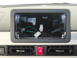 オーディオ取り付けスペースあります。 お好きなナビやオーディオを取り付け出来ます。