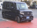 N-BOXカスタム L ターボ スタイルプラス ブラック 4WD ホンダセンシング ナビ/フルセ...