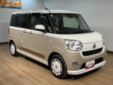 オシャレな装備を付けたムーヴキャンバス!!人気色のナチュラルベージュとパールホワイトの2トーンカラー☆