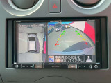 もうお馴染み!車の周りが見れるアラウンドビューモニター!