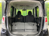 普段のお買い物や通勤、送迎等に十分な荷室スペースを確保しております。セカンドシートを倒すと、大きな荷物の積載も可能です♪