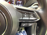 【マツダ・レーダークルーズコントロール】高速道路での長距離走行が楽に!自動で速度を保つクルーズコントロールが、衝突軽減システムと連携し、前方の車両を感知して車間を保つように速度調節してくれます!!