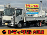 令和3年式いすゞエルフ2tワイドロング高床6速MT・床フック3対・坂道発進・電格ミラー・キーレス・ドラレコ・ETC・ASR