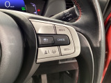 クルーズコントロールを装備しています。高速道路などで一定の速度で走ってくれるので運転が楽ですよ!速度を設定できますので、スピードの出しすぎにも注意できます。