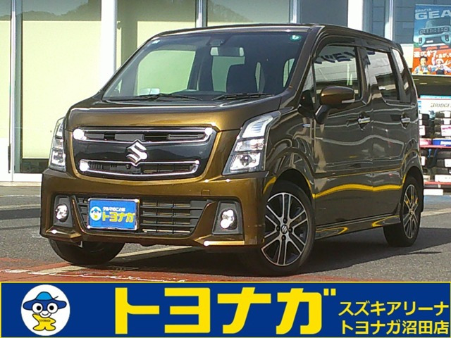 ワゴンRスティングレーハイブリッド(HYBRID) T 4WDターボ スズキセーフティサポート 純正ナビ